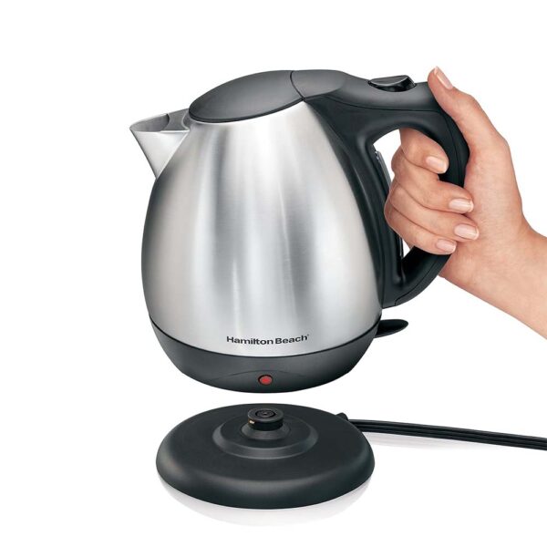 HAMILTON BEACH 10-CUP STAINLESS STEEL ELECTRIC KETTLE