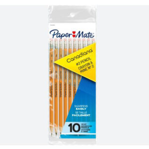 Papermate Canadiana HB#2 Woodcase Pencils 10ct