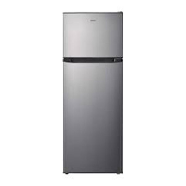 Galanz GLR12TS5F Refrigerator, Dual Door Fridge, Adjustable Electrical Thermostat Control with Top Mount Freezer Compartment, 12.0 Cu.Ft, Stainless Steel