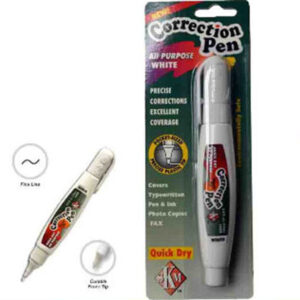 correction white out pen