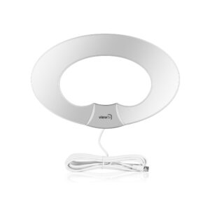 ViewTV VT-9067 Flat Oval Amplified HDTV Antenna